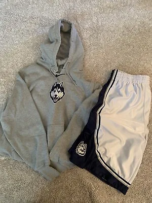 UConn Huskies Men’s Basketball Hoodie + Shorts • $100