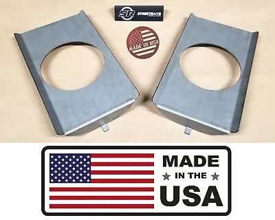 [SR] Behind Seat Cab Corner 6.5 ROUND Speaker Mounting Brackets 73-87 Chevy C10  • $34.56