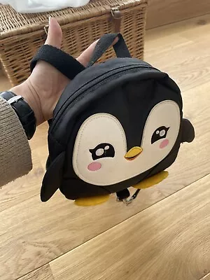 Penguin Toddler Backpack With Reins • £0.99