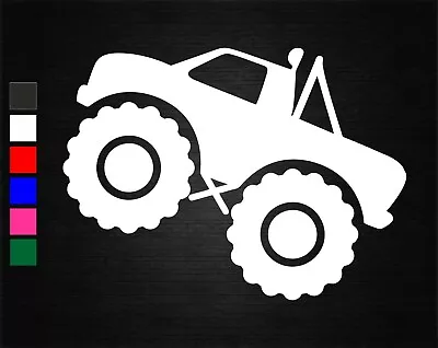 £1.19 • Buy Monster Truck Car Vinyl Decal Sticker Car/van/wall/door/laptop/window/home #2