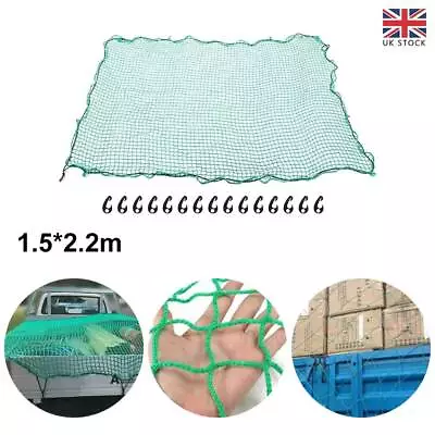 £16.42 • Buy Heavy Duty Cargo Net Strong Safety Netting Truck Skip Climbing Trailer Nets 35mm