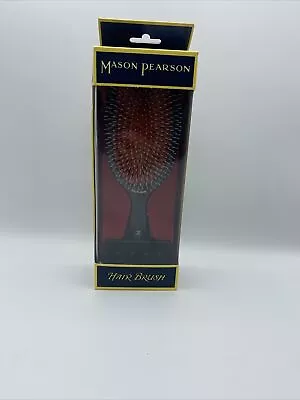 Mason Pearson  Popular Bristle & Nylon BN1 Dark Ruby / New In Box With Cleaner • $176