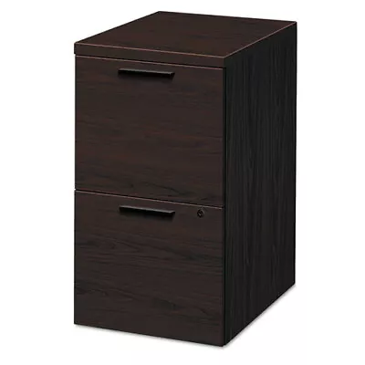 HON 105104NN 15.75 In. X 22.75 In. X 28 In. 2-Drawer Pedestal - Mahogany New • $527.50