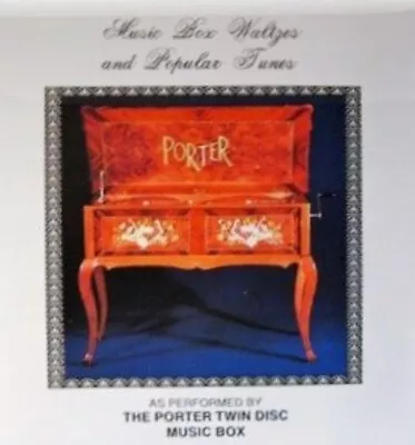 The Porter Twin Disc Music Box – Music Box Waltzes And Popular (Music CD 1984) • $10.16