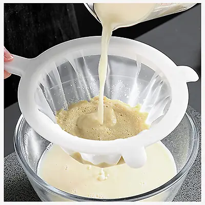 Yogurt Mesh Strainer Fine Filter Whey Food Maker Milk Separator Kitchen Tools • $9.38