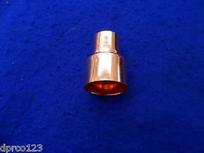 1-1/2  X 1  COPPER REDUCER COUPLING (FITS 1-5/8 OD X 1-1/8 OD PIPE)  • $4.44