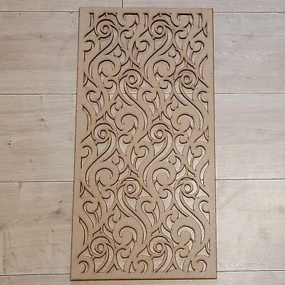 Garden Swirls Decorative Screen Radiator Cabinet Panel 2FT X 4FT 3mm 6mm 0158 • £20.40