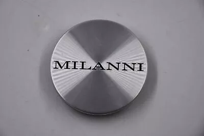 Milanni Machined W/ Black Logo Wheel Center Cap Hub Cap C472BA 2.75  Snap In • $31.50