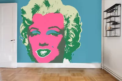 3D Graffiti Marilyn Monroe Wallpaper Wall Mural Removable Self-adhesive 908 • $80.95