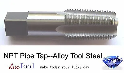 2-11 1/2 NPT Pipe Tap High Carbon Steel 2-11.5 NPT Tap Taper Thread Bright HCS • $69.99