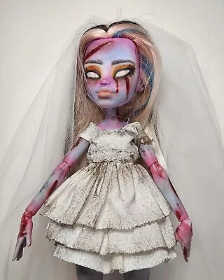 Monster High Ooak Zombie BRIDE • $45