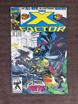 X-FACTOR #75 (Marvel 1992) Giant-Size Issue ~ 1st Nasty Boys • $5.95