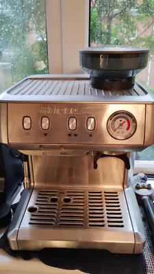 Ariete 1313 1600W Espresso Coffee Machine With Grinder Maker • £30