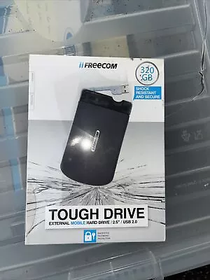 Freecom External Hard Drive 320gb Tough Drive Boxed • £19.19