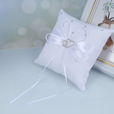 £8.81 • Buy 15 *15cm Wedding Ring Bearer Pillow Proposal Ring