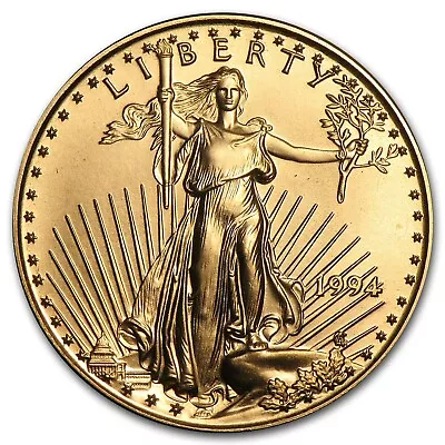 1994 1/2 Oz American Gold Eagle BU • $1825