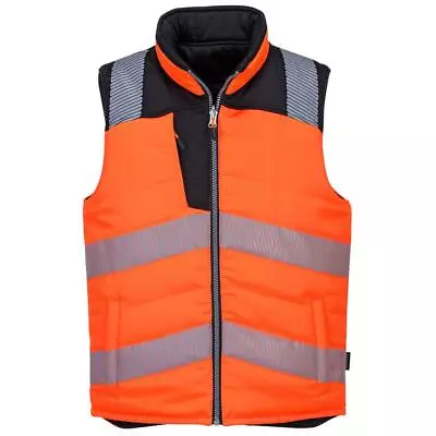 PW3 Segmented Hi Vis Bodywarmer/ Gilet Class 2-RIS 3279 Portwest PW374 • £52.65