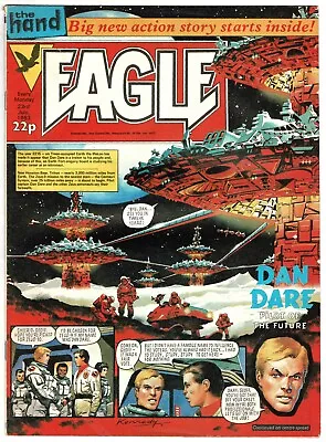 Eagle Comic 23rd July 1983 Dan Dare: Pilot Of The Future Manix - Combined P&P • £1.25