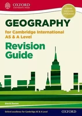 Geography For Cambridge International AS And A Level Revisio... By Davies David • £9.99