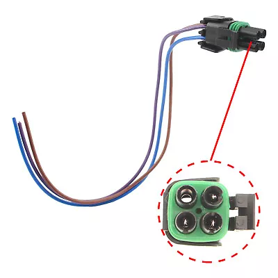 700R4 700-R4 4L60 Electrical Case Pass-through Connector Pigtail Harness 3-prong • $8.88