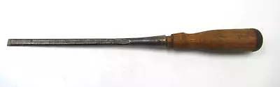 Vintage Stanley Wood 3/8  Chisel With Bevel Edge. 12  Woodworking Tool USA • $28