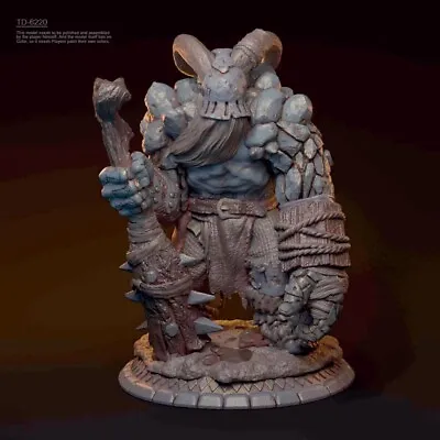 1/24 Resin Figure Model Kit 3D Printing Of Stone Monster Unassembled Unpainted • $27.68