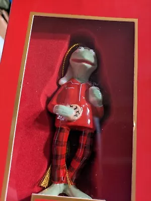 Lenox Christmas Ornament Disney Showcase Muppets Kermit The Frog Porcelain 3.75  • $18