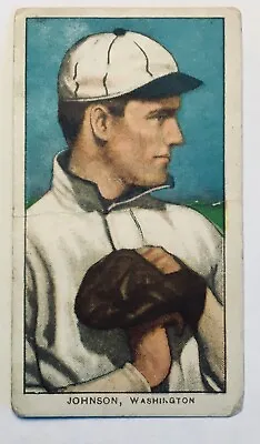 T206 1909 - 1911 Walter Johnson Hands At Chest • $2995