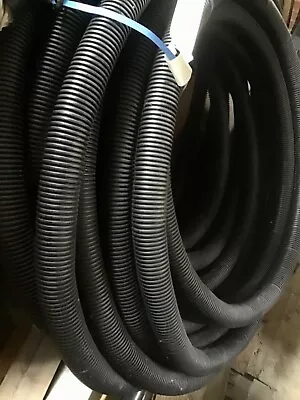 63/50mm ELECTRIC POWER 5M UNDERGROUND TRENCH CONDUIT CABLE DUCTING BLACK + TAPE  • £38.95