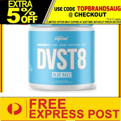 Inspired Nutraceuticals Dvst8 Global 30 Ser // Boost Focus Energy Pumps Express • $39.95