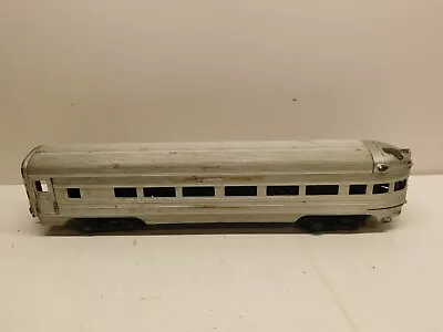 Lionel O Gauge Model Train - Aluminum Observation Passenger Car • $12