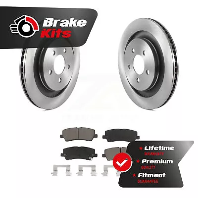 Rear Brake Rotor & Ceramic Pad Kit For 2015-2015 Ford Mustang 2.3L 5.0L EcoBoost • $93.52