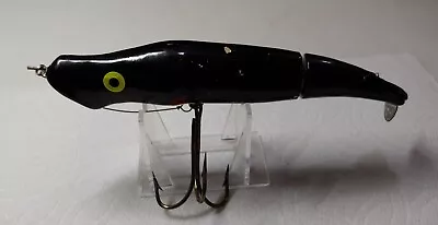AUTHENTIC WOODEN C.C. Roberts Mudpuppy With Original Hooking System From 1950s • $59.99