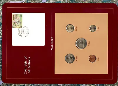 Coin Sets Of All Nations Malaysia 1982-1984 UNC 50 Sen 1983 20105 Sen 1982 • $17.62