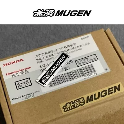 Honda Access  MUGEN Metal Gear Shift Emblem For Honda City Jazz Fit Civic FD FV • $35.85