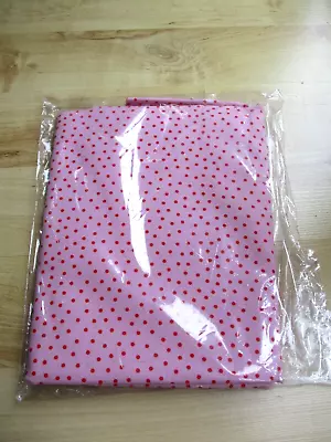 IKEA Cath Kidston Rosali Pink Red Spots 2m Cotton Fabric New Sealed Never Opened • £19.99