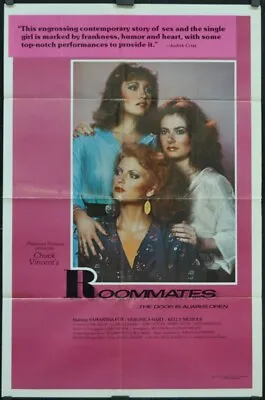 Roommates 1981 ORIG 27X41 MOVIE POSTER VERONICA HART KELLY NICHOLS SEXPLOITATION • $40