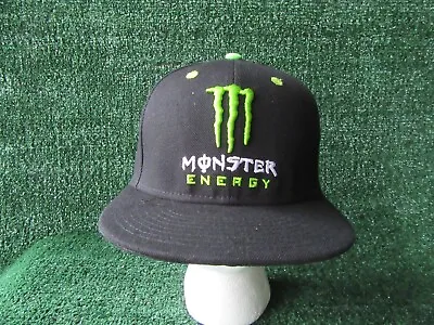 Brand New Monster Energy New Era Black Snapback Baseball Hat Cap • $23.45