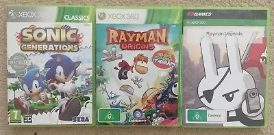 Xbox One Games - Sonic Generations & Rayman Origins & Rayman Legends • $60