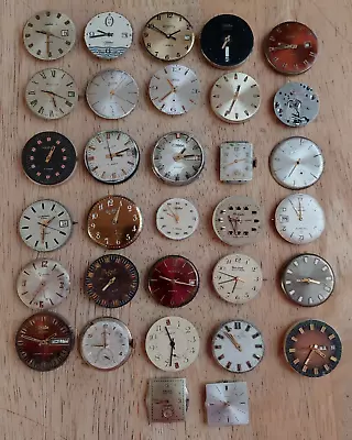 Lot Of 32 Vintage Watch Movements • $10