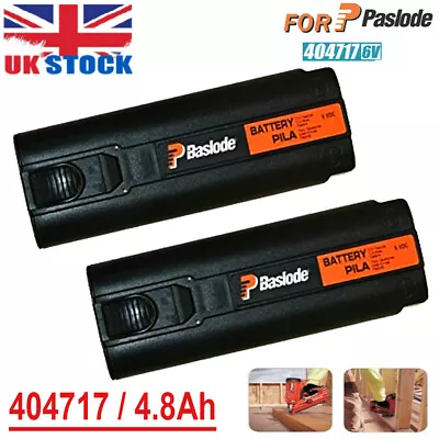 £16.49 • Buy 2)4.8Ah 6V NiMH Battery For Paslode 404717 IM50 IM65 IM250 IM350 900400 Nail Gun