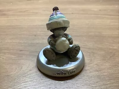 £7.95 • Buy Me To You Bear Figurine Ornament Tatty Teddy Rare Retired Cake Topper With Love