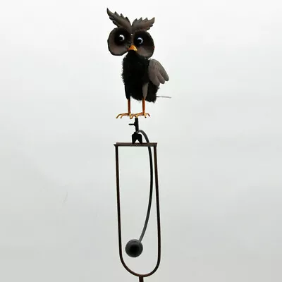 Garden Spinner Owl | Garden Wind Spinner Ornament Decoration 60” • £29.10