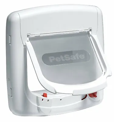 £31.82 • Buy Staywell® Magnetic 4 Way Locking Deluxe Cat Flap (White)