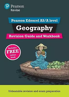 Pearson REVISE Edexcel AS/A Level Geography Revision Guide & Workbook Inc Online • £25.99