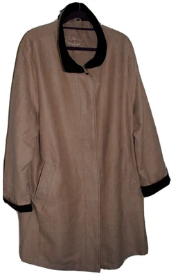 £10 • Buy Plus Size Light Weight Ladies Swing Coat By Elvi Size 3