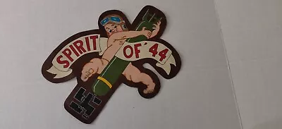 WW 2   B-17 Nose Art Spirit Of ' 44 .leather Back Of Jacket  Patch • $150