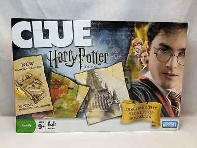 Harry Potter CLUE Hogwarts Edition Parker Brothers / Hasbro 2008 New (Open Box) • $26