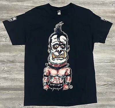Misfits DOYLE Wolfgang Von Frankenstein T-Shirt LARGE Double-Sided HORROR Tour • $39.99
