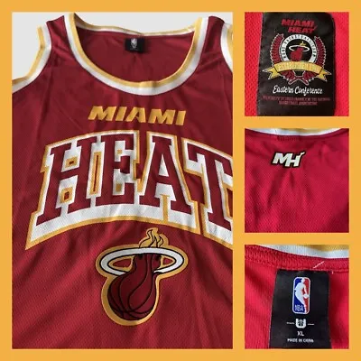 NBA Apparel Miami Heat Eastern Confernce Est 1988 Jersey Tank XL • $37.20